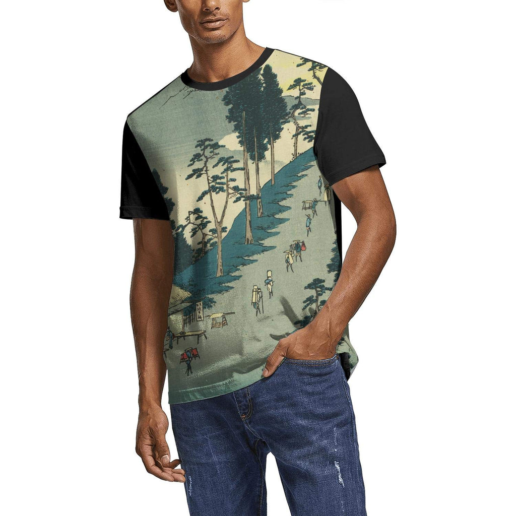 Japanese Ukiyo Art 3D Printed Mens Fan O Neck Athletic Short Sleeve White-187 T-Shirt