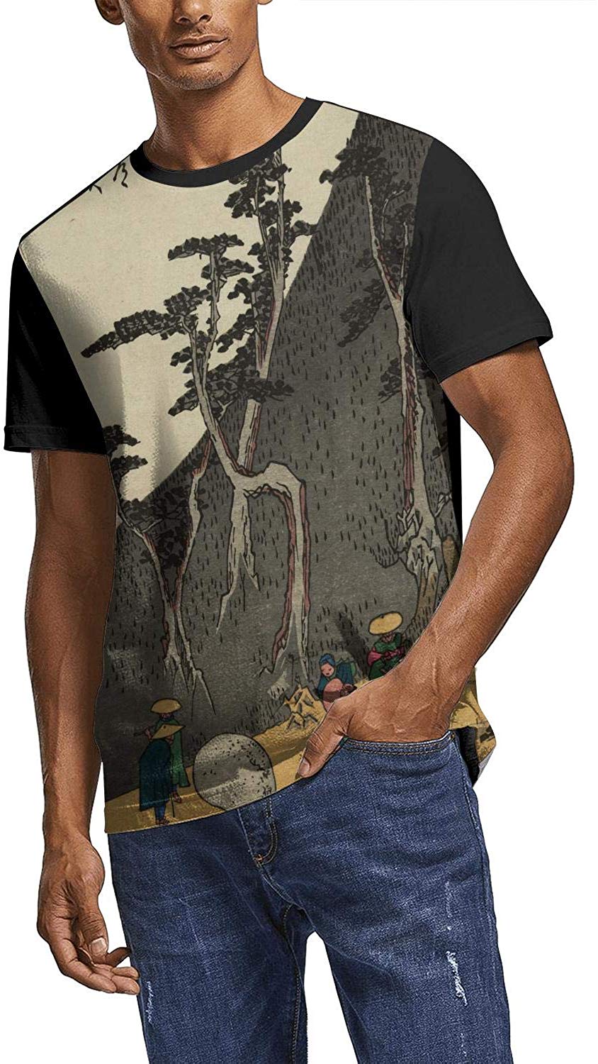 Japanese Ukiyo Art 3D Printed Mens Stylish O Neck Athletic Short Sleeve White-252 T-Shirt