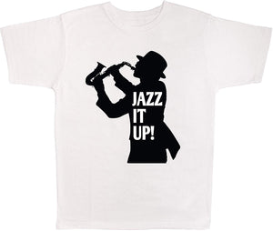 Jazz It Up White T-Shirt