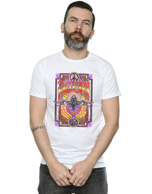 Jefferson Airplane Men's Live in Concert White T-Shirt