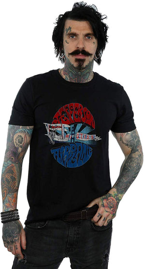 Jefferson Airplane Men's October 66 Black T-Shirt