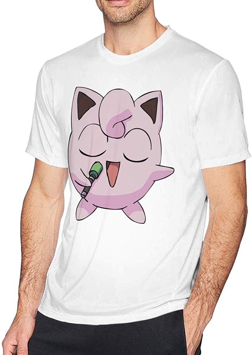 Jigg-lypuff Men's Short Sleeve Natural T-Shirt