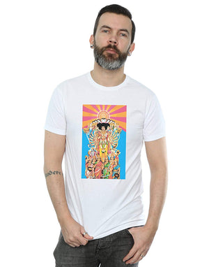 Jimi Hendrix Men's Axis: Bold As Love White T-Shirt
