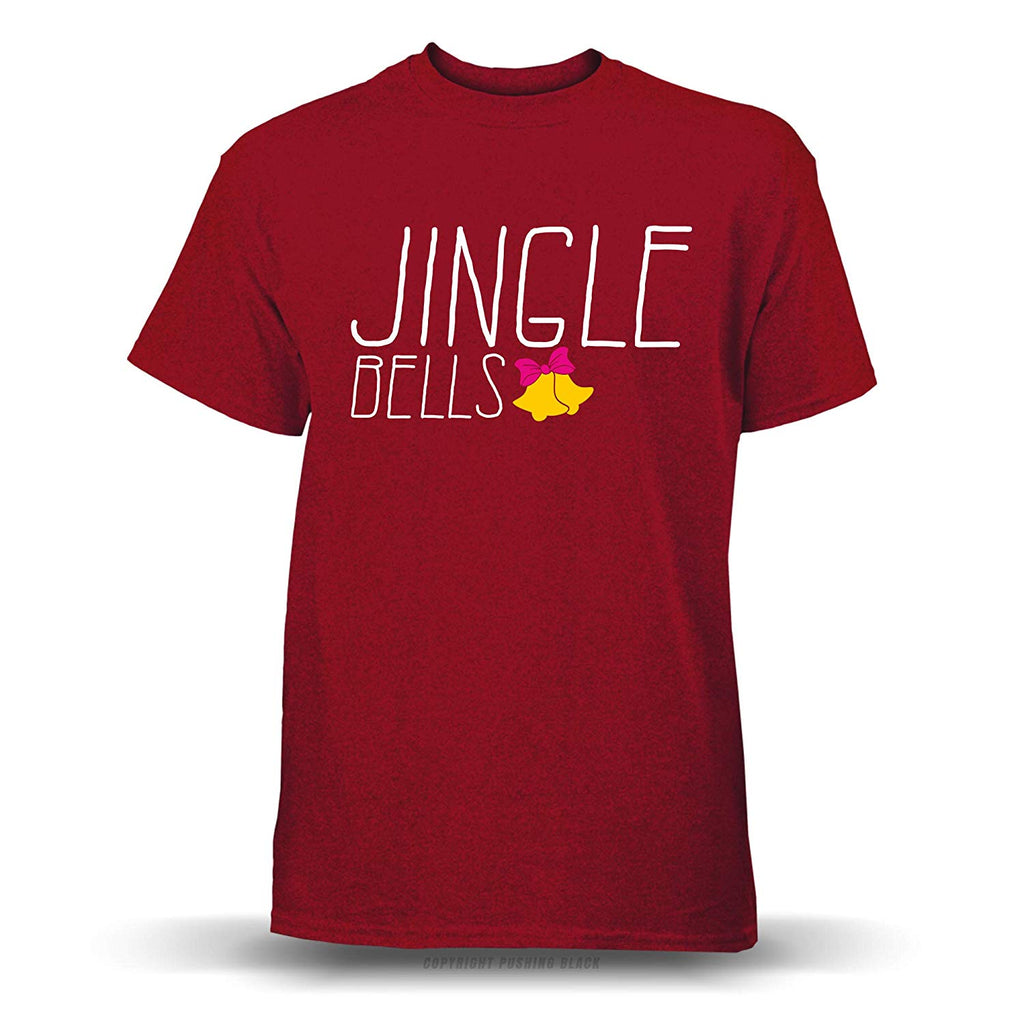Jingle Bells Holiday' Unisex Antique Cherry Red T-Shirt