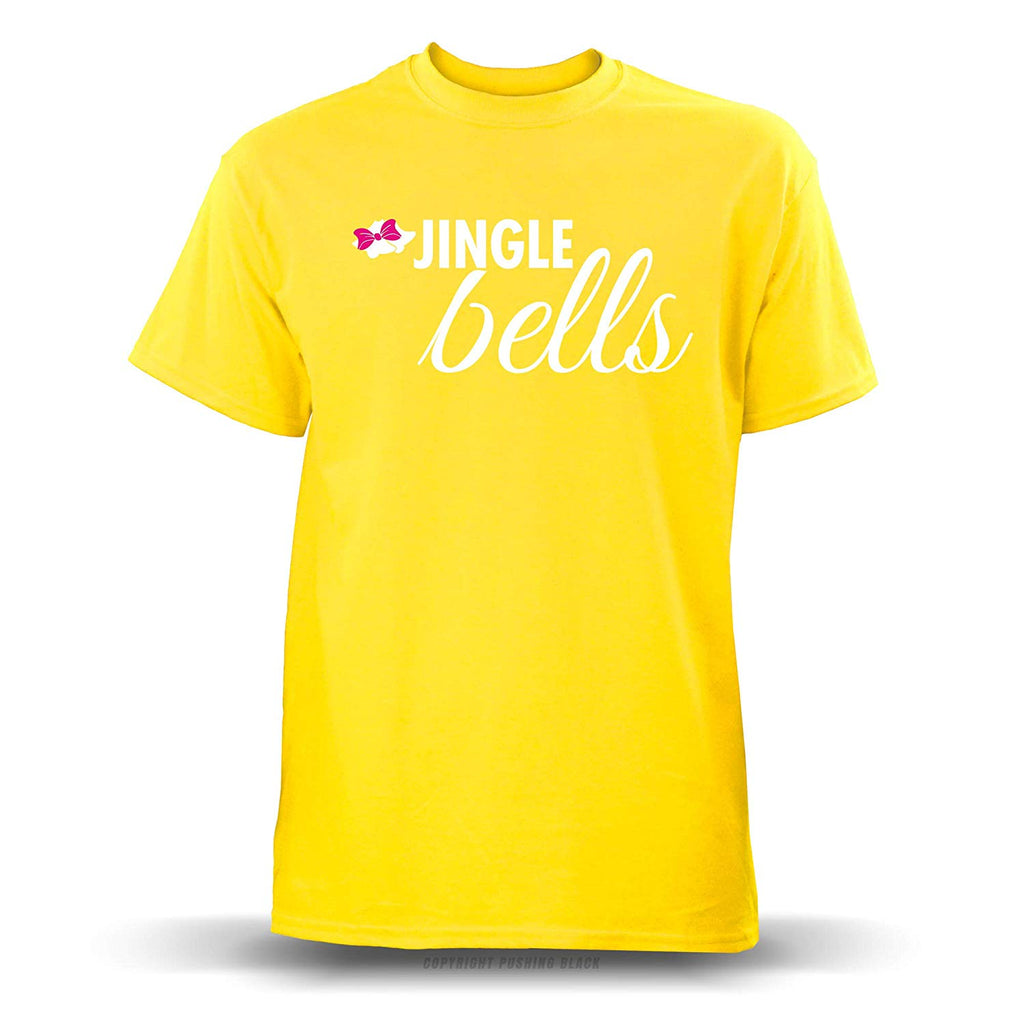Jingle Bells' Unisex Daisy Yellow T-Shirt