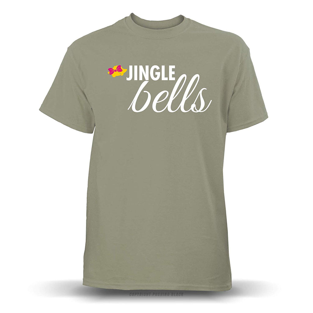 Jingle Bells' Unisex Military Green T-Shirt