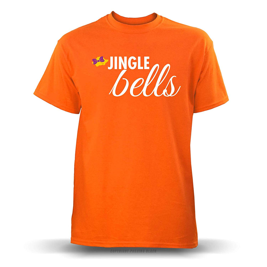 Jingle Bells' Unisex Orange T-Shirt