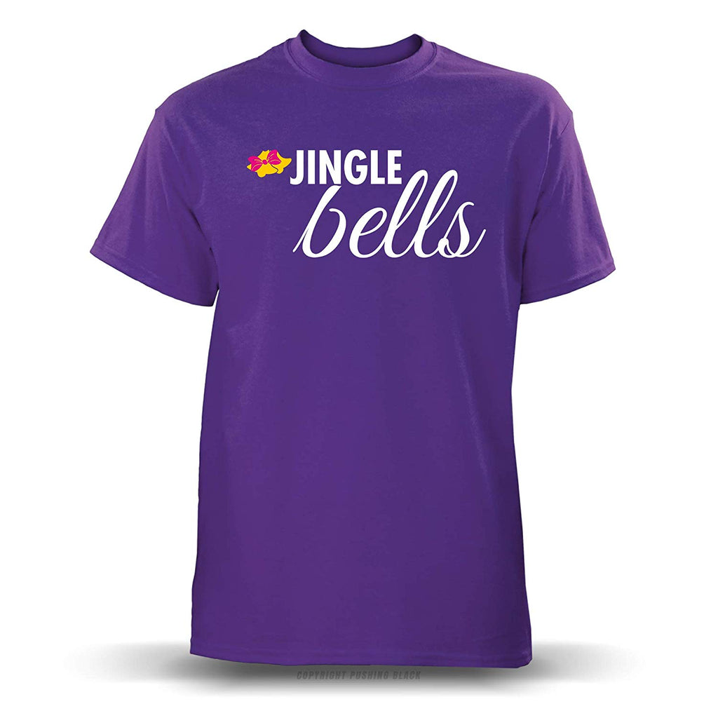Jingle Bells' Unisex Purple T-Shirt