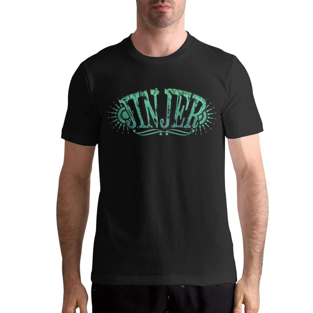 Jinjer Mans Stylish Short Sleeve Natural T-Shirt
