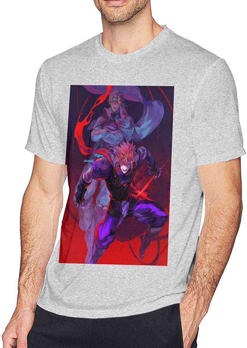 JoJo's Bizarre Adventure (12) Men's Short Sleeve black T-Shirt