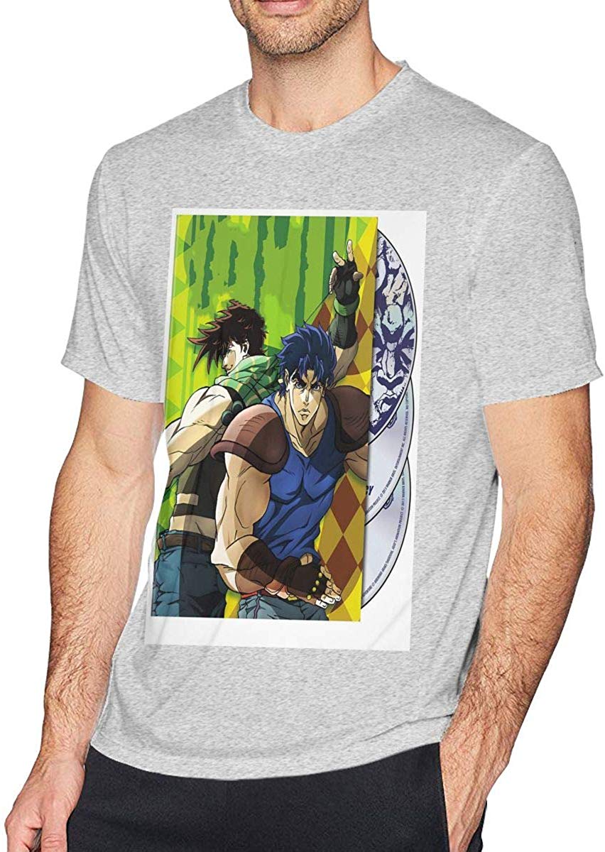 JoJo's Bizarre Adventure (9) Men's Short Sleeve black T-Shirt