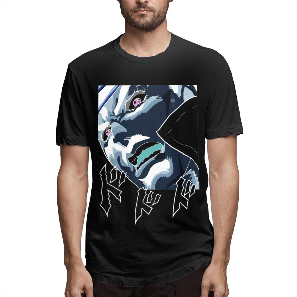 JoJo's Bizarre Adventure Men's Short Sleeve Fantastic Top Black T-Shirt
