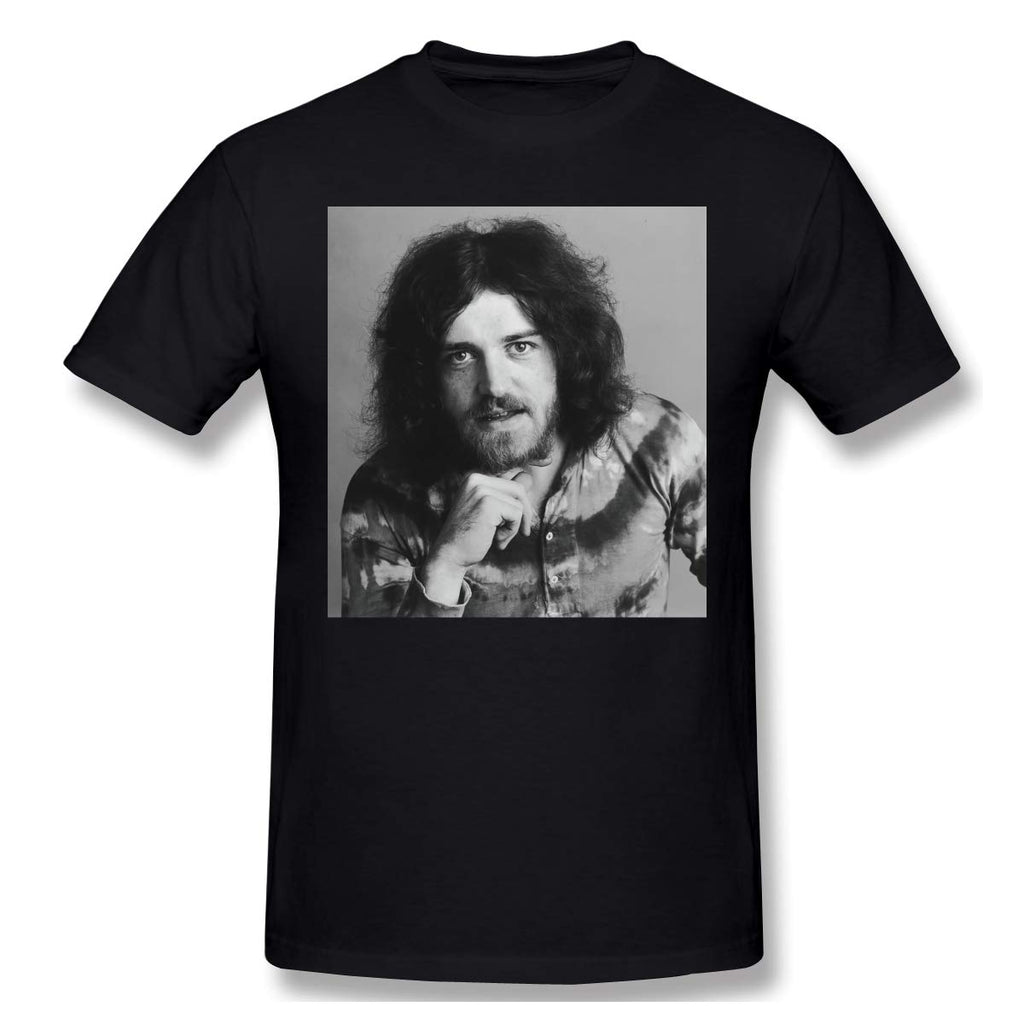 Joe Cocker Men's Design Short Sleeve Casual Fashion Black T-Shirt