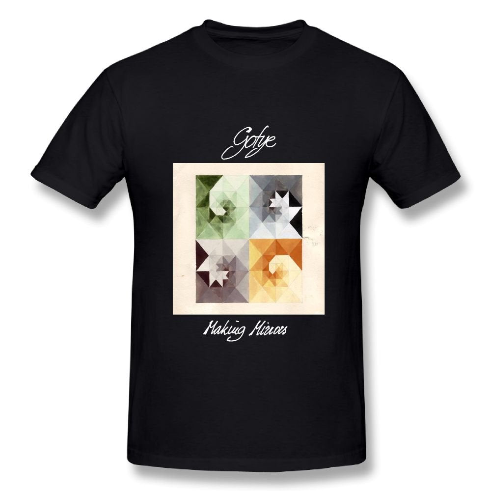 JohnHA Men's Gotye Making Mirrors Classic Black T-Shirt