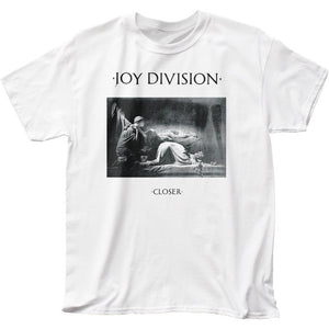 Joy Division English Rock Band Closer Adult White T-Shirt
