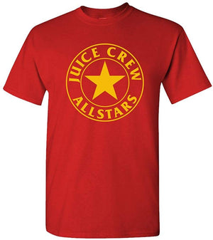 Juice Crew All Stars Hip hop Rap r&b 80's Mens Cotton Red T-Shirt
