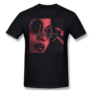Juice Wrld All Girls are The Same Song Mens New Short Sleeve Basic Cotton Black T-Shirt