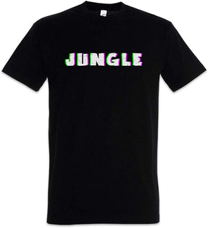 Jungle Glitch Men Natural T-Shirt
