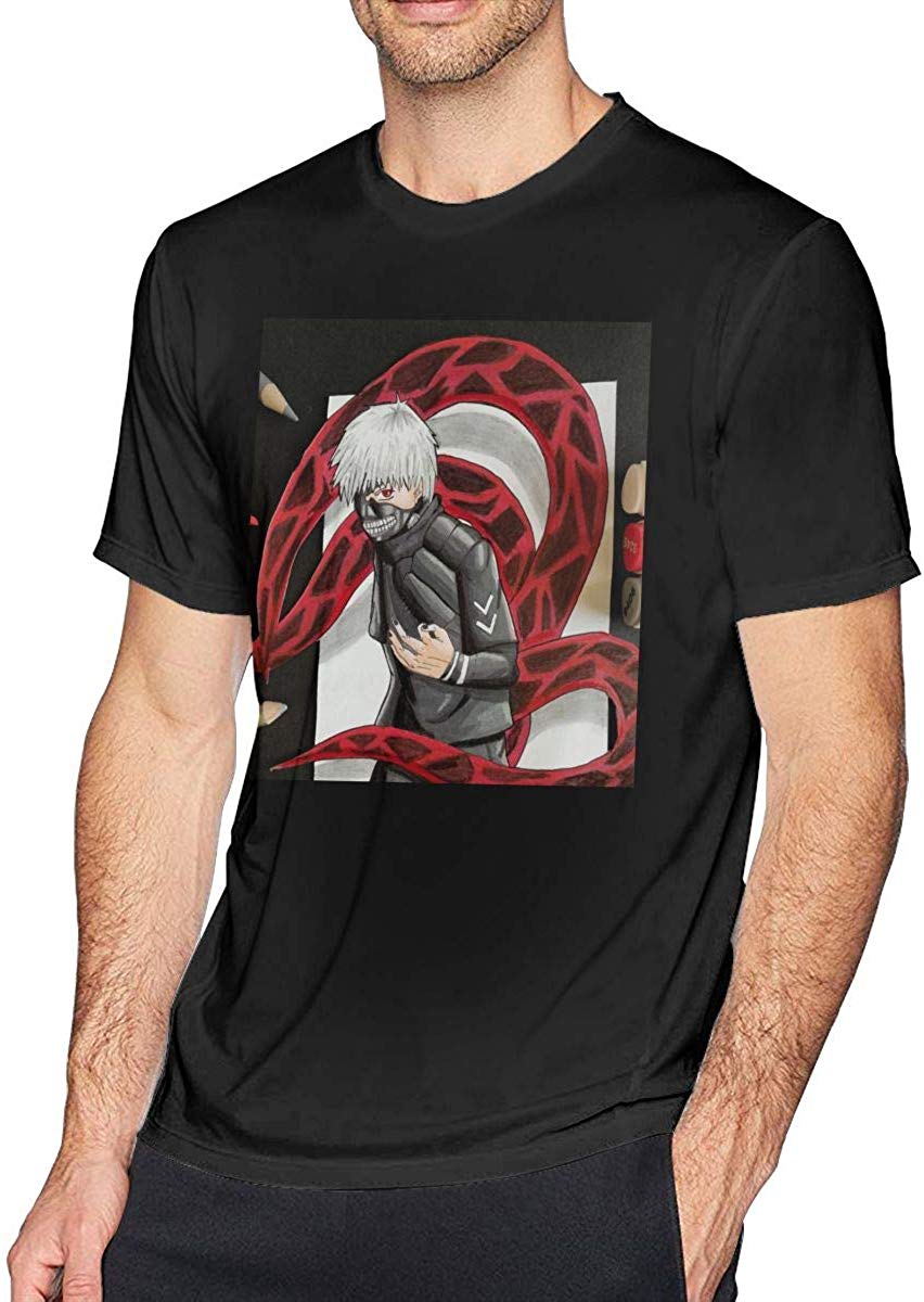 Kaneki-Ken Men Limited Edition Short Sleeved Casual Style black T-Shirt