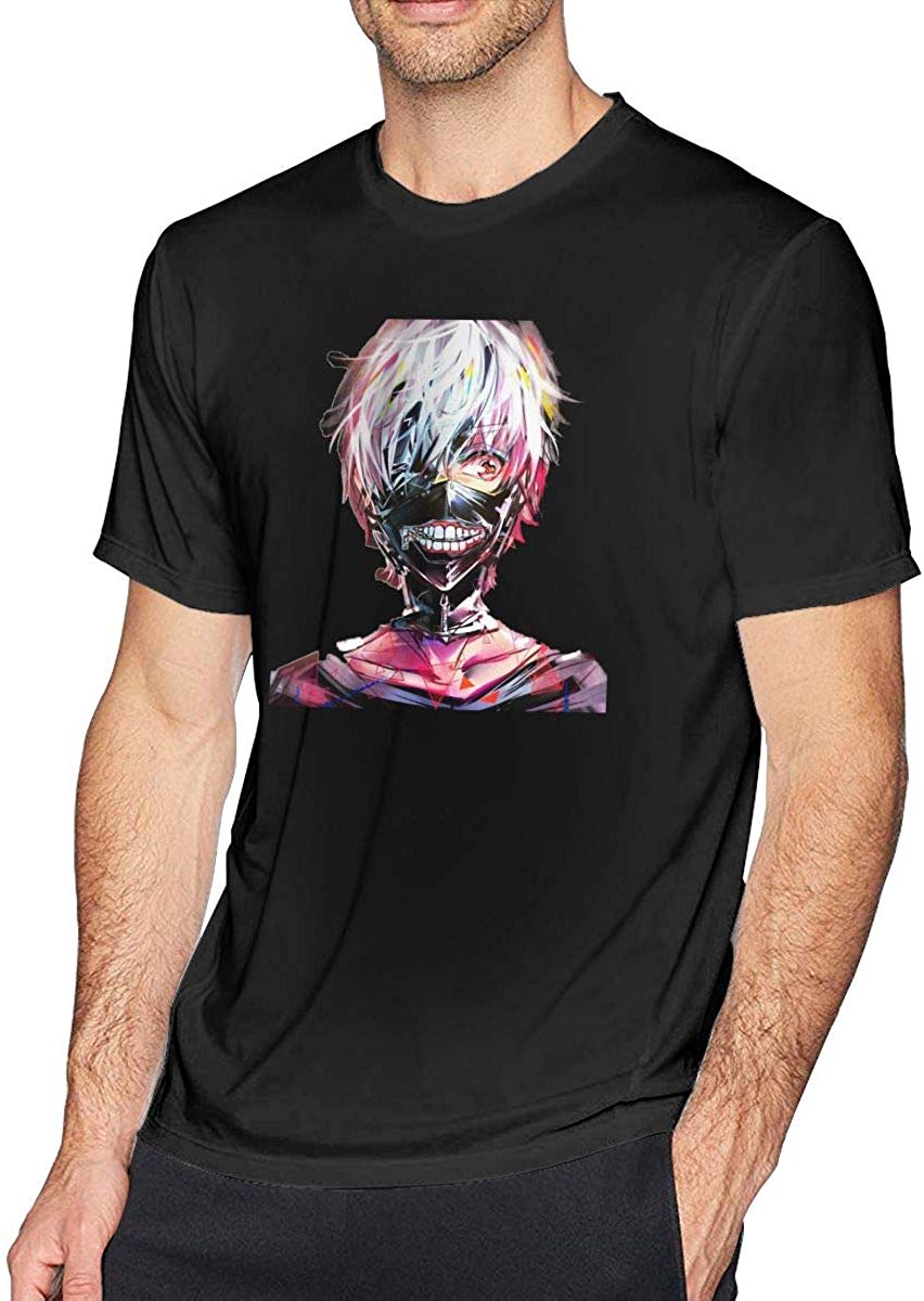 Kaneki-Ken Mens Limited Edition Short Sleeved Classic black T-Shirt