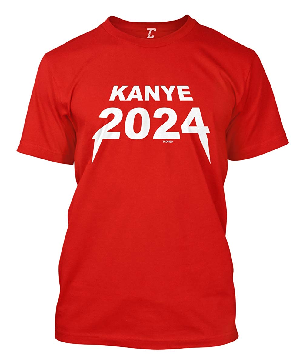 Kanye 2024 Funny Election Ye Men's Red T-Shirt