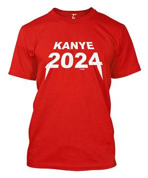 Kanye 2024 Funny Election Ye Men's Red T-Shirt