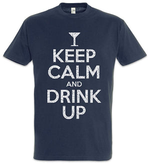 Keep Calm and Drink Up Men Natural T-Shirt