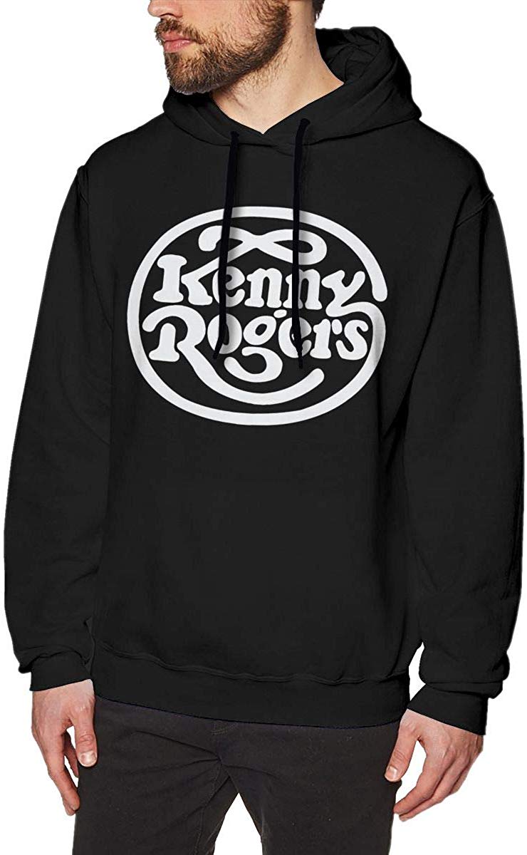 Kenny Rogers Men's Cotton Fashion Casual Round Neck Short Sleeve Brown T-Shirt