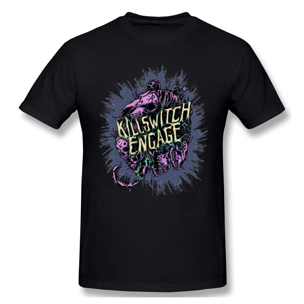 Killswitch Engage Man's New Short Sleeve Basic Cotton Black T-Shirt