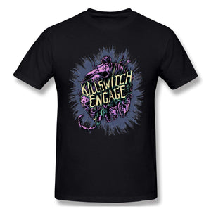 Killswitch Engage Man's New Short Sleeve Basic Cotton Black T-Shirt