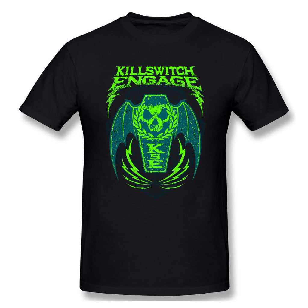Killswitch Engage Mans New Short Sleeve Basic Cotton Black T-Shirt