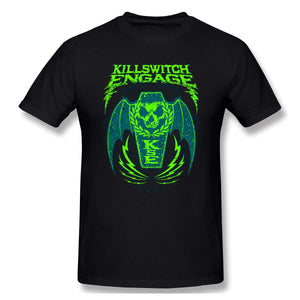 Killswitch Engage Mans New Short Sleeve Basic Cotton Black T-Shirt