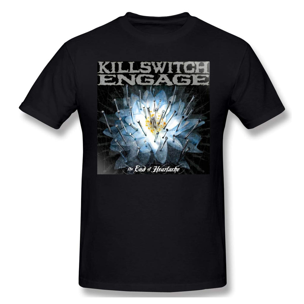 Killswitch Engage Men New Short Sleeve Basic Cotton Black T-Shirt