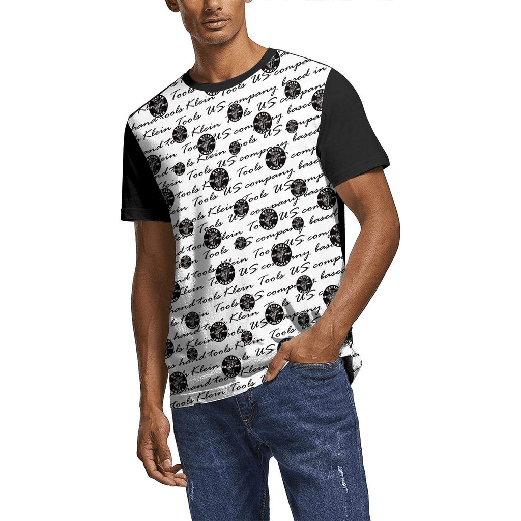 Klein-Classic-Tools-Electrical-Rockwell-Power-Tools 3D Mens Short Sleeve Pretty Softball White-38 T-Shirt