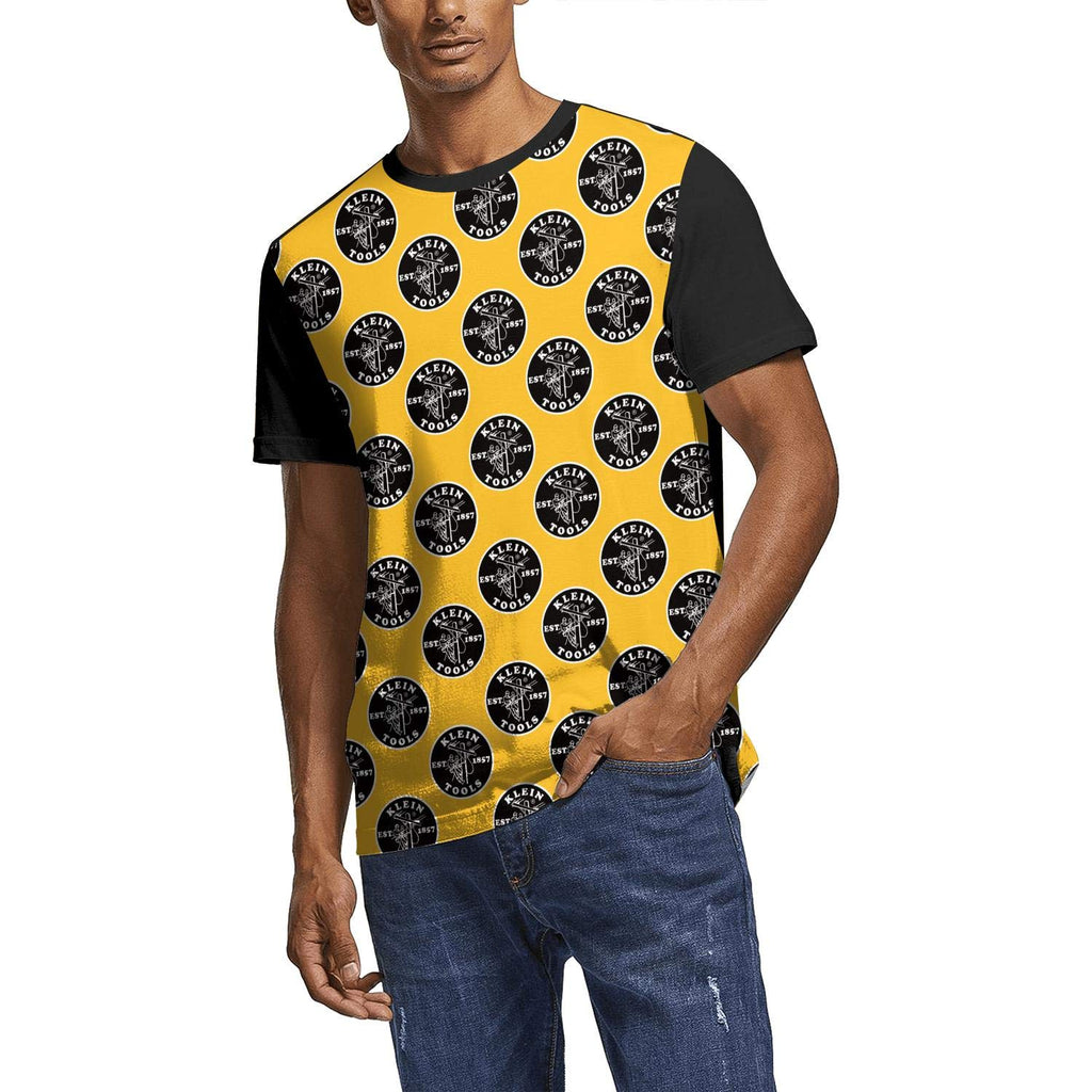 Klein-Classic-Tools-Woodworking-Hand-Tools 3D Mens Short Sleeve Casual Sports White-39 T-Shirt