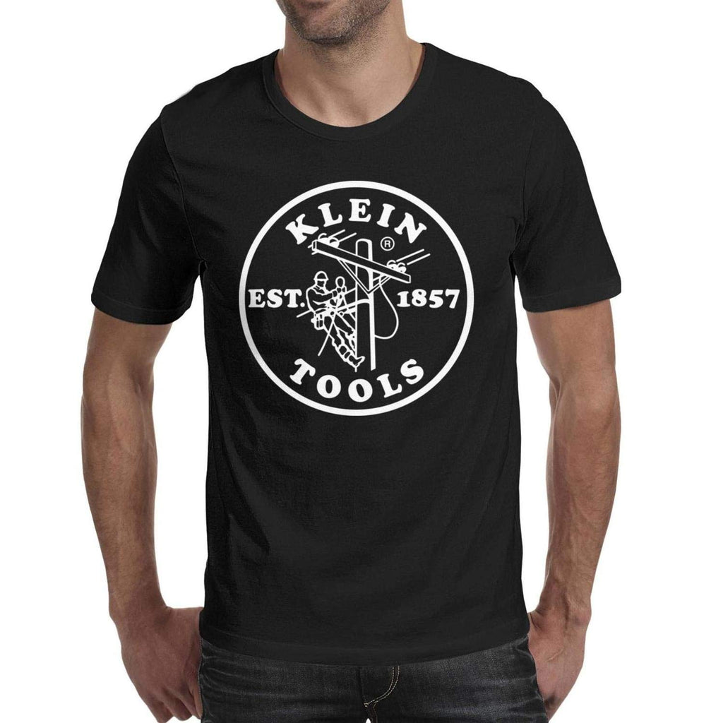 Klein-and-Tools Mens Short Sleeve Pretty Golf Black-92 T-Shirt