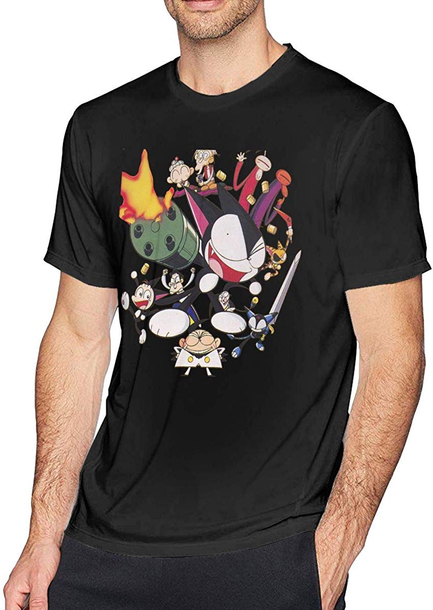 Kuro Ch-an Men's Casual Comfort Short Sleeve Tops wihte T-Shirt