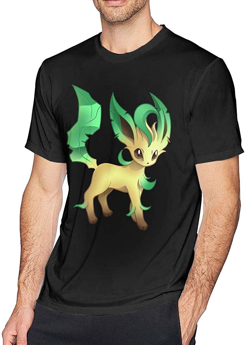 L-eafeon Men's Short Sleeve Natural T-Shirt