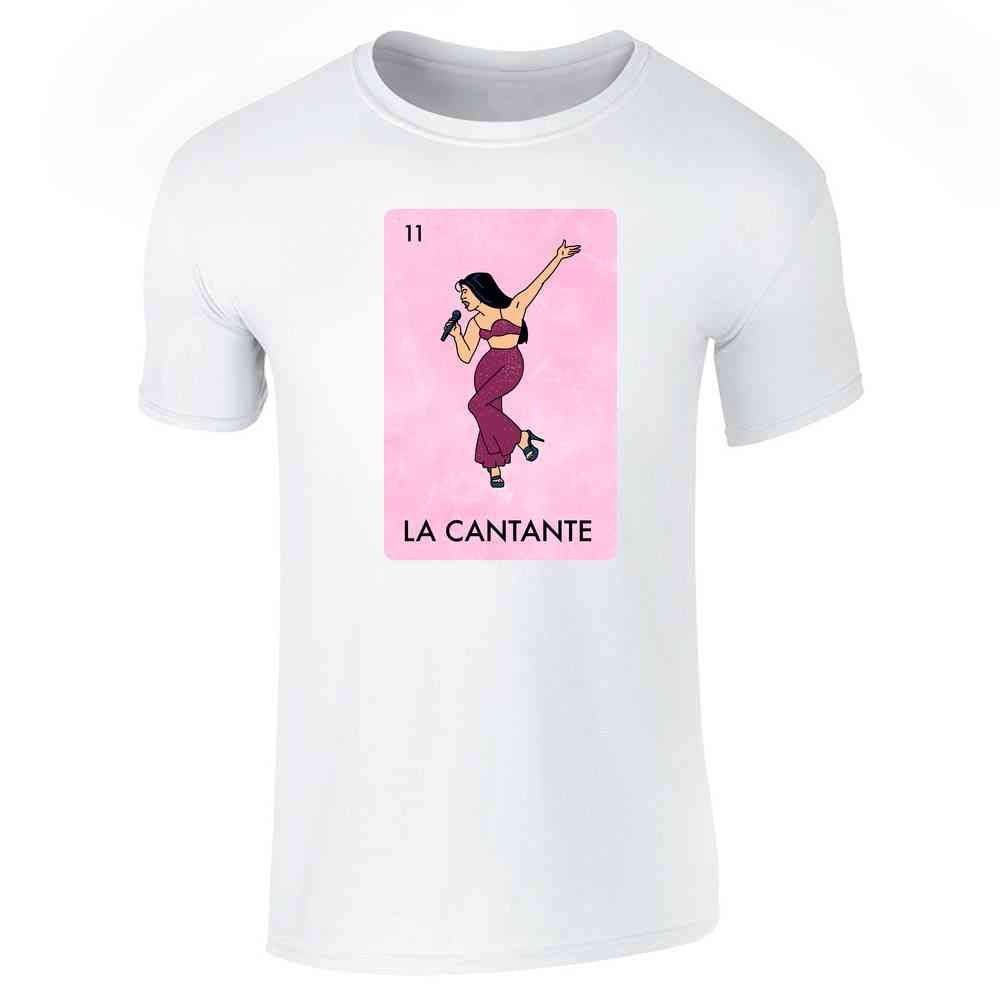 La Cantante Singer Mexican Lottery Funny Parody Tejano Music Graphicfor Men White T-Shirt