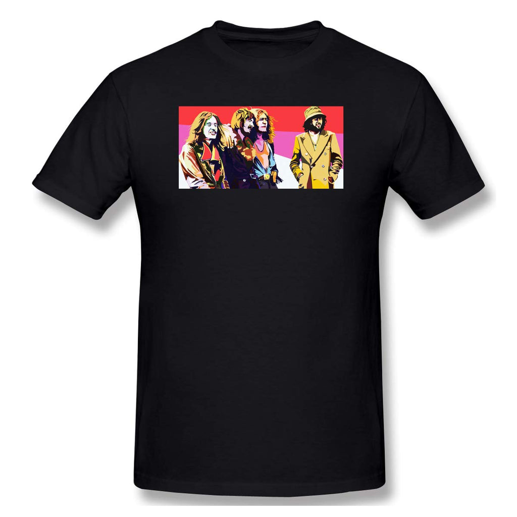 Led Zeppelin Shook Me Jimmy Page Rock Official Mens Unisex Black 04 T-Shirt