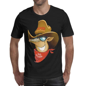 for Men Cotton Texas Roadhouse Linen Cross Train Short Sleeve Black-20 T-Shirt