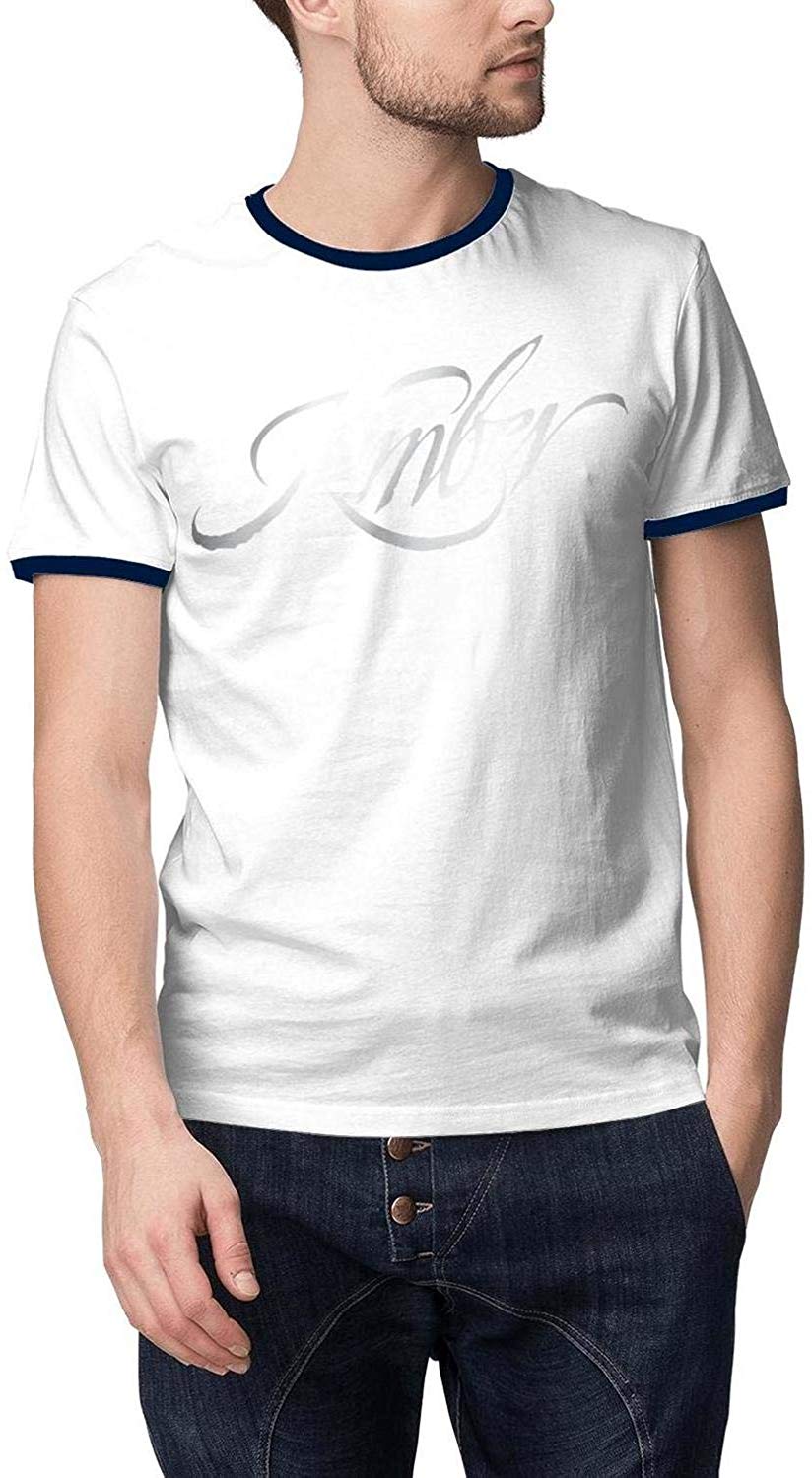 for Men Solid Kimber-Logo-Metal Humor Basic Short Sleeve White-8 T-Shirt