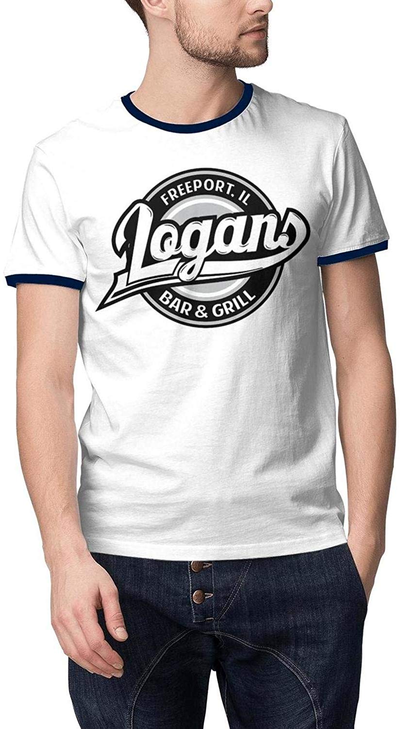for Men Solid Kimber-Logo-Metal Humor Basic Short Sleeve White-9 T-Shirt