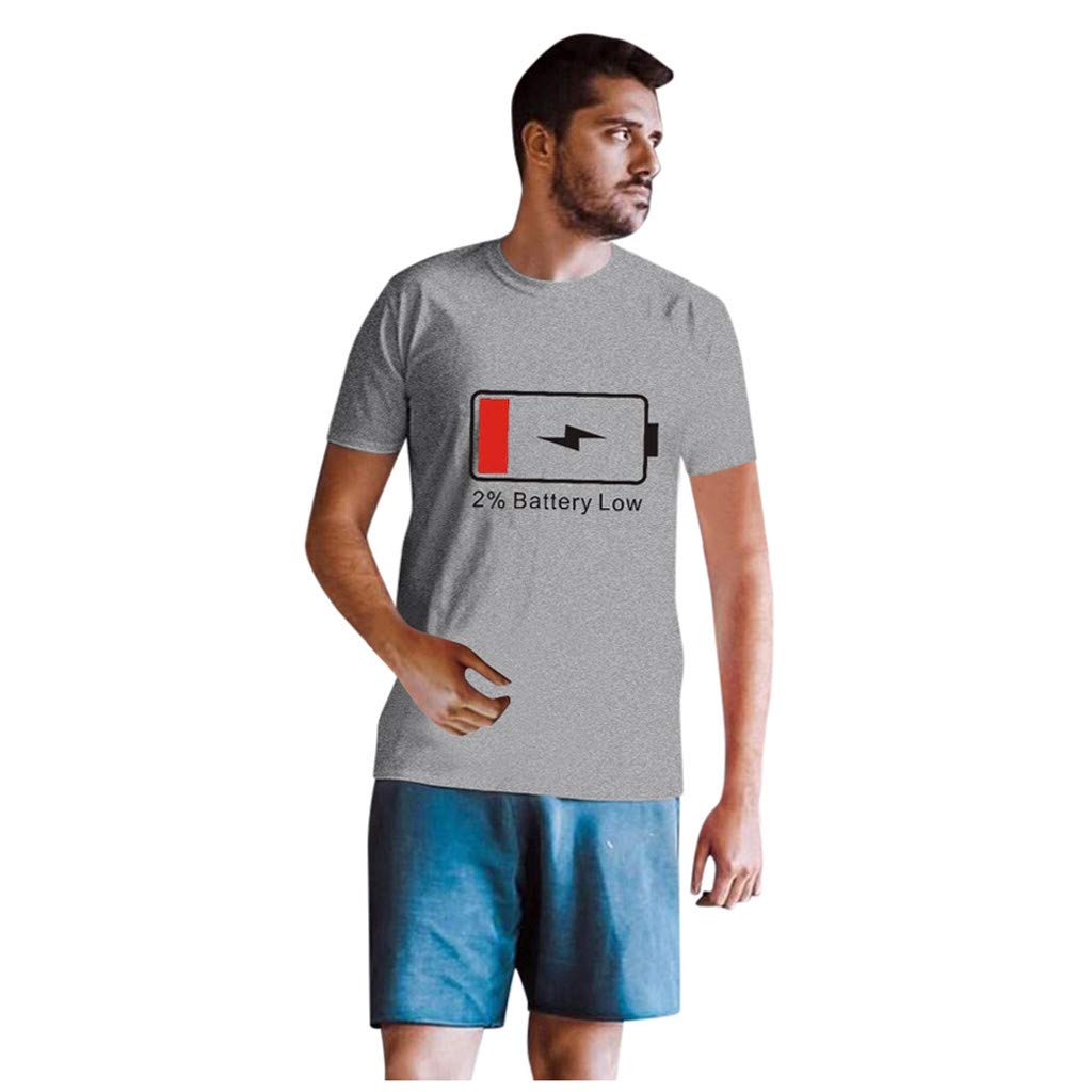 for Women Men Couples Lovers Valentine's Day Short Sleeve Love Letter Print Women # Gray T-Shirt